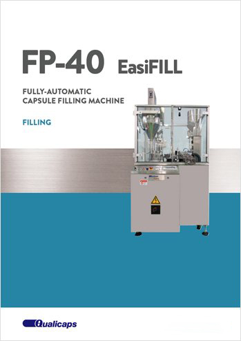 Capsule filling machine (funnel method): FP-40 EasiFILL