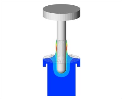 Simulation analysis of the dipping process